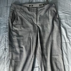 LOFT Women's Basic Gray Size 14 Julie Suit Pants